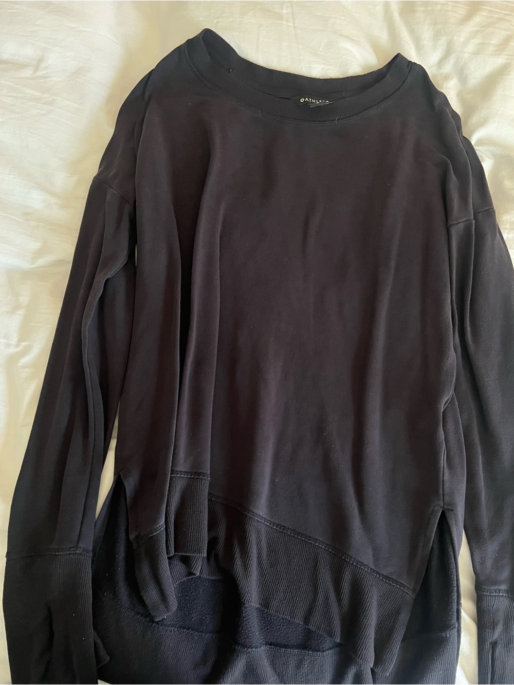 Athleta Women’s Black Long-Sleeve Sweater